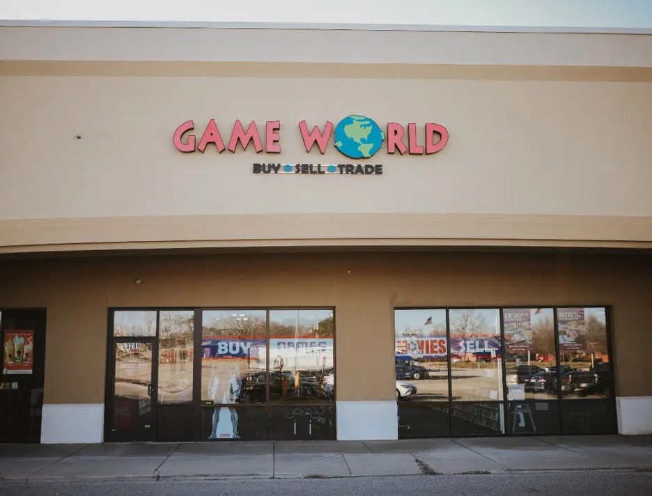 View of the Exterior of Game World’s 3289 W. 3rd St. location